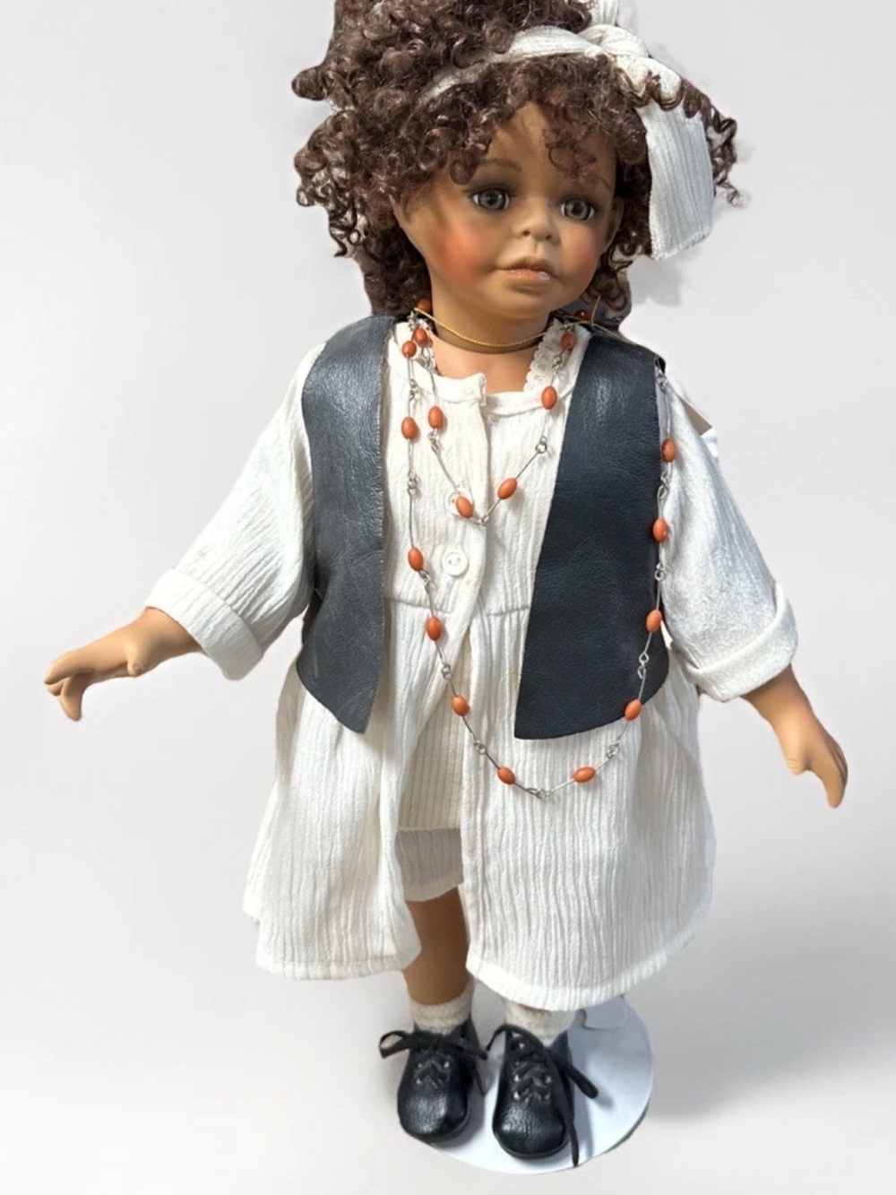 Kaye Wiggs 1997 Award Winning Black African American 17' Molly Doll - Picture 1 of 5